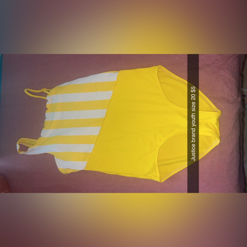 Girls plus size swimming suit size 20